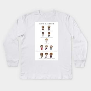 The Julio Claudians Kids Long Sleeve T-Shirt